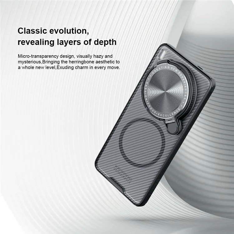 NILLKIN Camshield Prop Series для vivo X200 Ultra 5G чехол, совместимый с MagSafe, TPU + PC чехол для телефона с крышкой для камеры