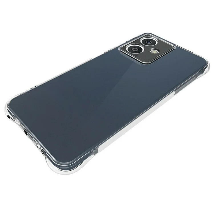 Capa de telefone celular TPU 5G Crest da HMD Não Escorregadia Transparente