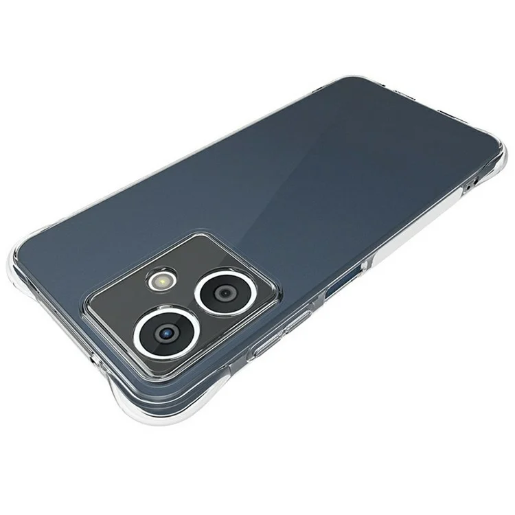 Capa de telefone celular TPU 5G Crest da HMD Não Escorregadia Transparente