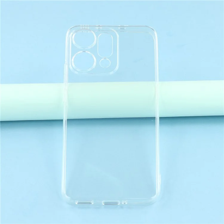 UNITHIN per Cover Oppo Reno14 5G Ultra Sottile 0,7mm Trasparente TPU Antiurto con Ritagli Precisi