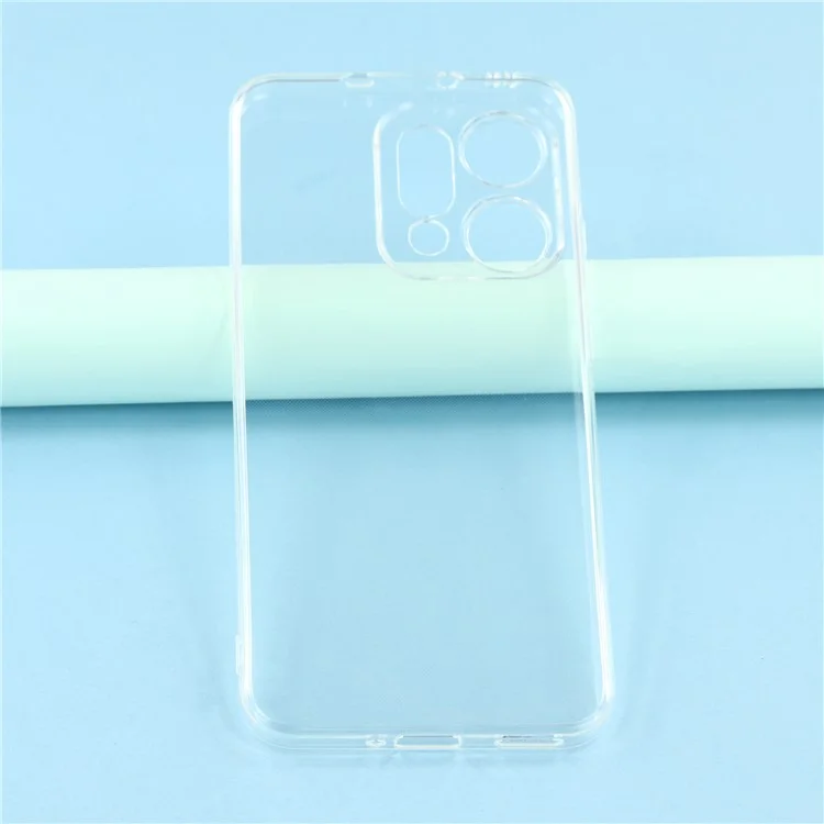 UNITHIN per Cover Oppo Reno14 5G Ultra Sottile 0,7mm Trasparente TPU Antiurto con Ritagli Precisi