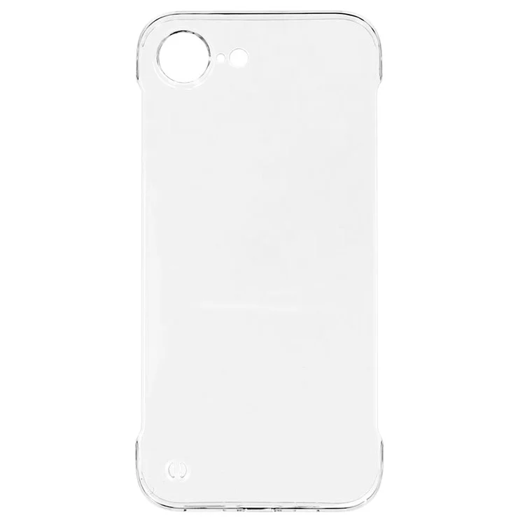Für iPhone 16e Hülle Transparente PC Randlose Handyhülle