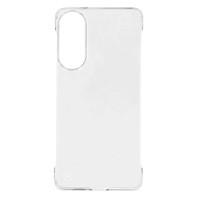 Für Samsung Galaxy S25 Edge Hülle Transparente PC Rahmenlose Handyhülle