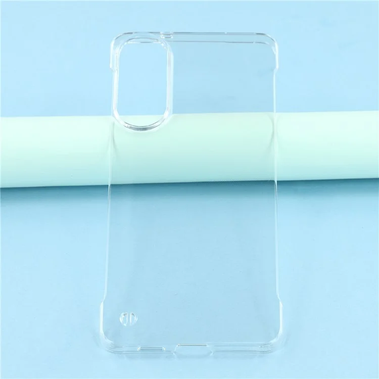 Für Samsung Galaxy S25 Edge Hülle Transparente PC Rahmenlose Handyhülle