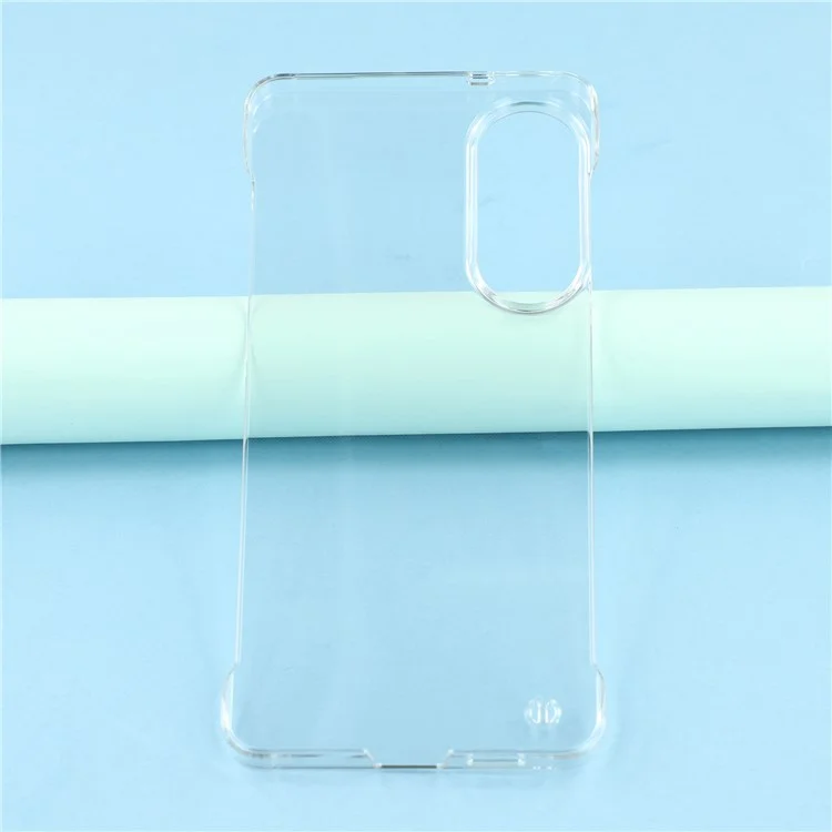 Für Samsung Galaxy S25 Edge Hülle Transparente PC Rahmenlose Handyhülle