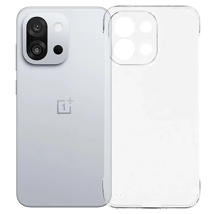 Cover per OnePlus 13T 5G Trasparente in PC Senza Bordi per Telefono