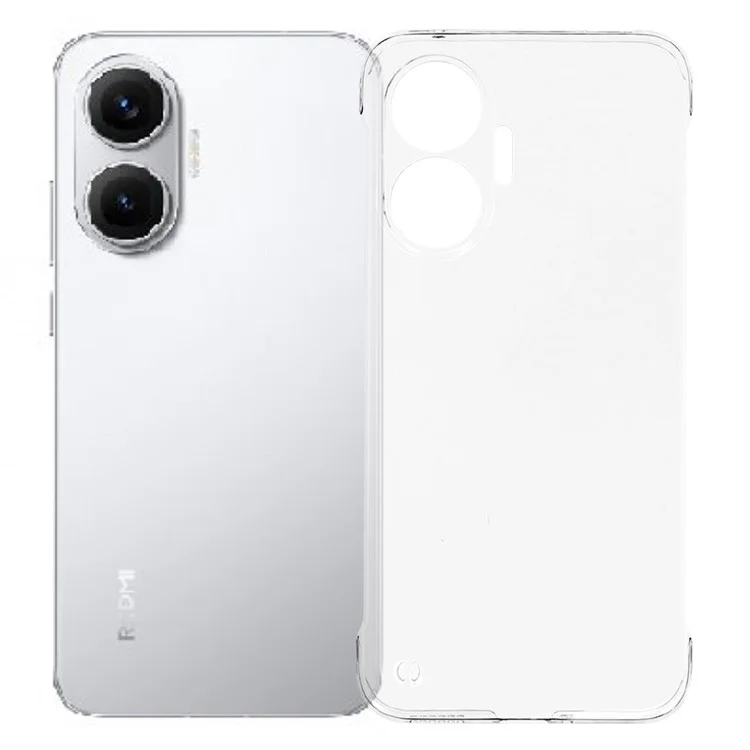 For Xiaomi Redmi Turbo 4 Pro 5G Case Transparent PC Borderless Phone Cover
