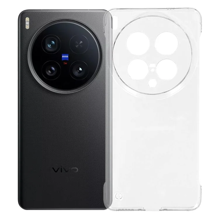 Hülle für vivo X200 Ultra 5G Transparent PC Rahmenlose Handyhülle