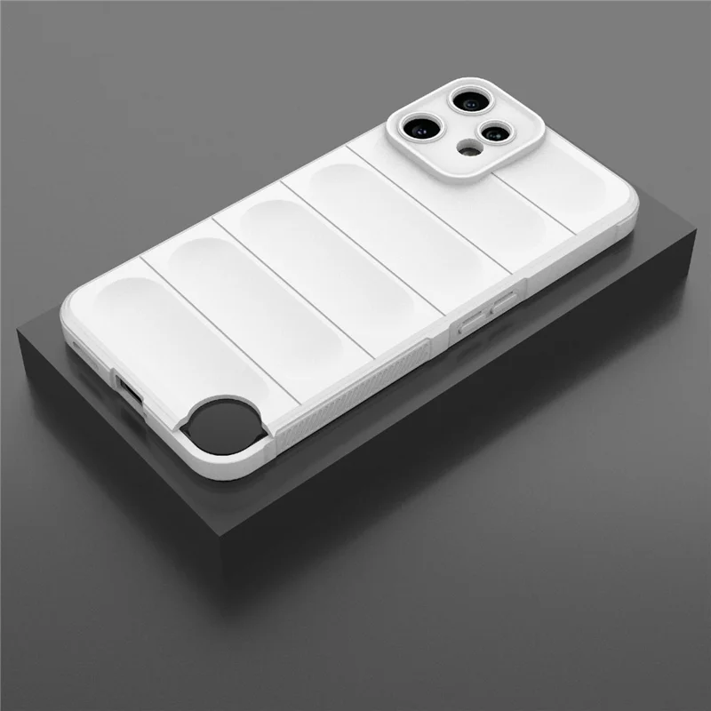 For Nothing CMF Phone 2 Pro Case Anti-Drop Soft TPU Rugged Phone Back Cover - White