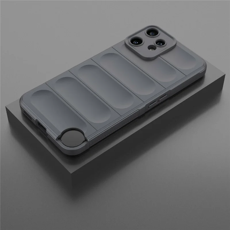 For Nothing CMF Phone 2 Pro Case Anti-Drop Soft TPU Rugged Phone Back Cover - Dark Grey