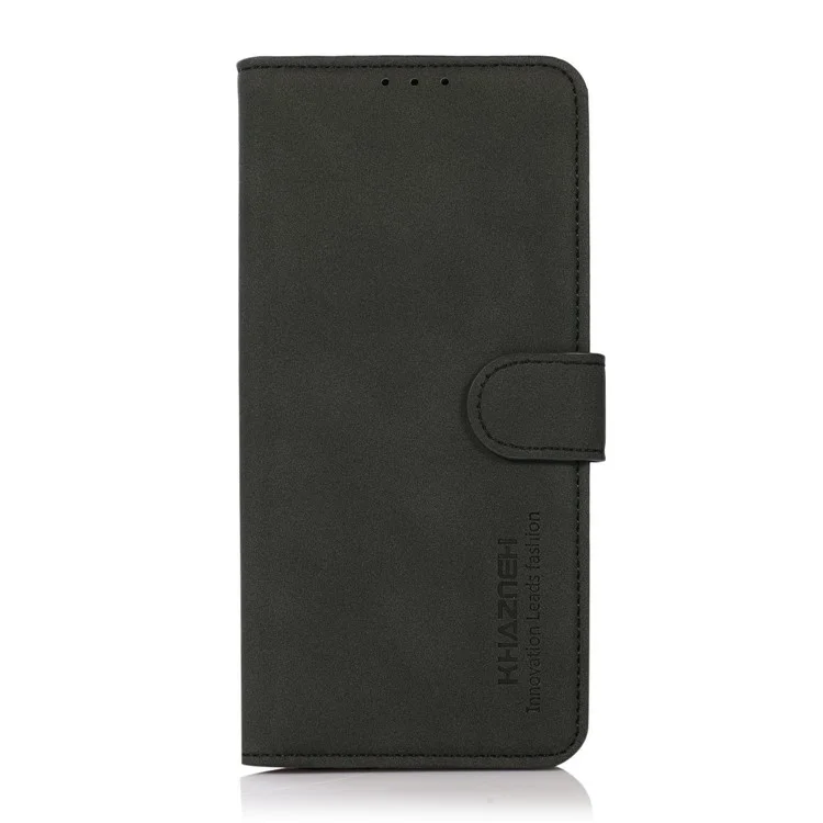 KHAZNEH For Samsung Galaxy A07 Case PU Leather Wallet Stand Phone Cover - Black