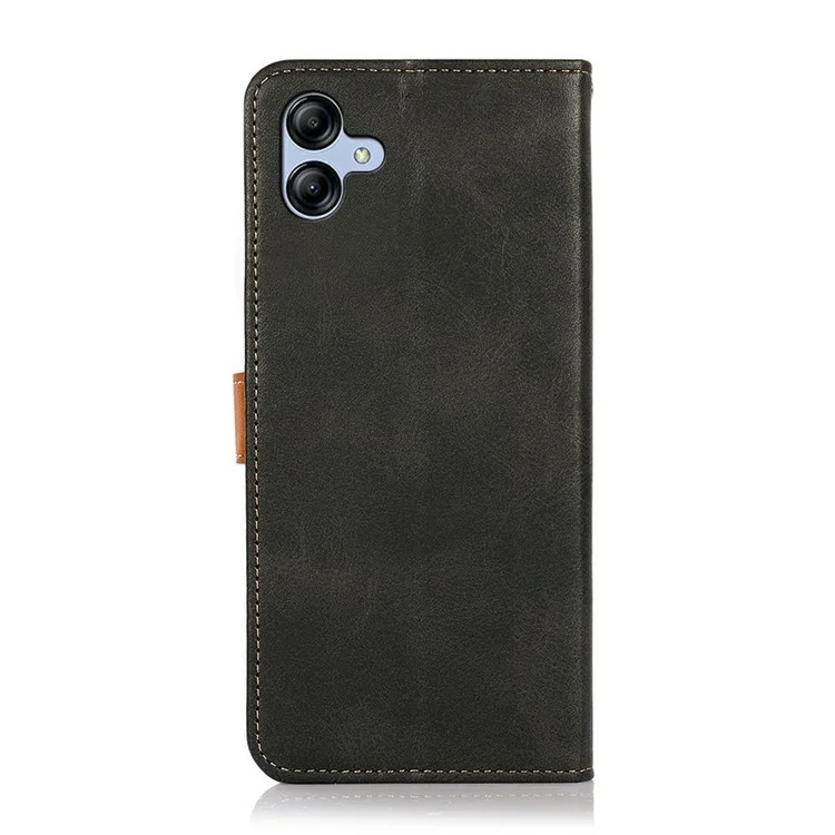 KHAZNEH For Samsung Galaxy A07 Wallet Phone Case Stand Leather Flip Cover - Black