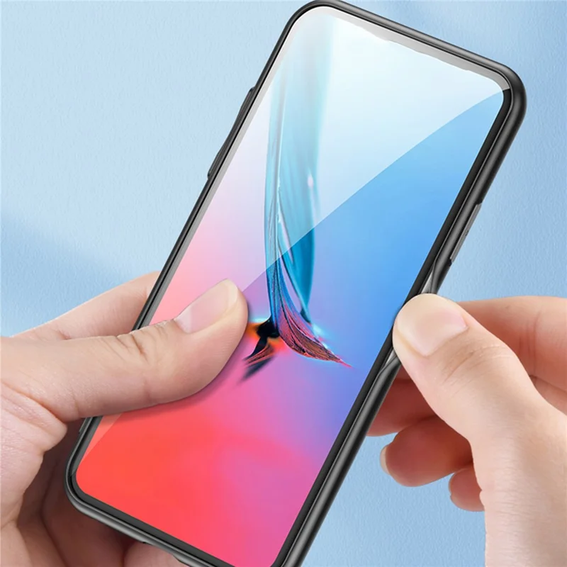 For Honor 400 Lite 5G Case Butterfly Pattern TPU + Tempered Glass Protective Phone Cover - Colorful Butterfly