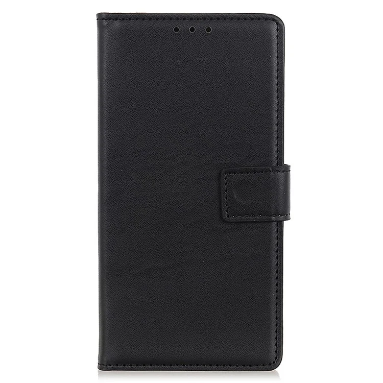 Anti-fall Cell Phone Cover For Samsung Galaxy S23 Ultra, PU Leather Foldable Stand Protective Flip Phone Wallet Case - Black