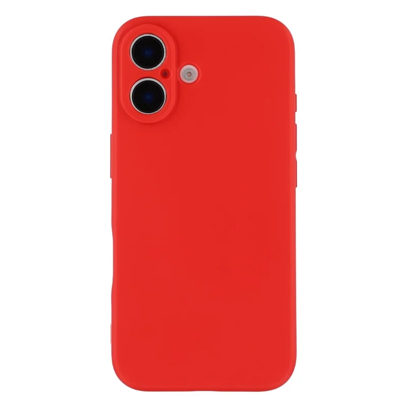 Bulk Purchasing 25Pcs For iPhone 16 Case 1.2mm TPU Matte Phone Cover - Red