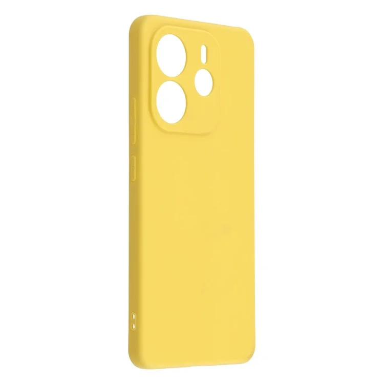 Achat en gros 25 Pièces Étui pour Xiaomi Redmi Note 14 5G Coque TPU Mat 1,2 mm - Jaune