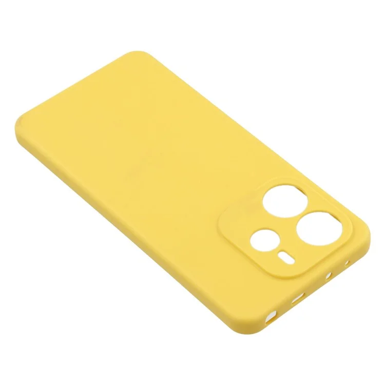 Achat en gros 25 Pièces Étui pour Xiaomi Redmi Note 14 5G Coque TPU Mat 1,2 mm - Jaune