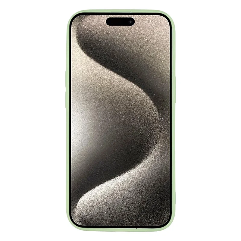 Groothandel 25 stuks voor iPhone 15 Plus hoesje 1,2 mm TPU matte telefoonhoes - Matchagroen