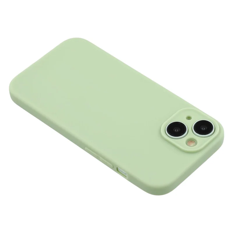 Bulk Purchasing 25Pcs For iPhone 14 Case 1.2mm TPU Matte Phone Cover - Matcha Green