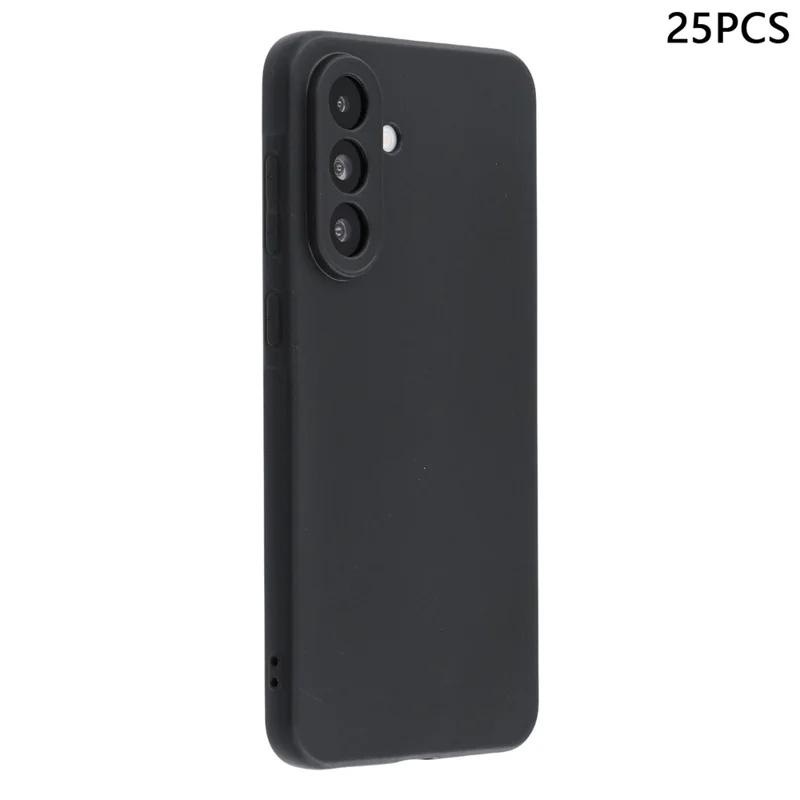 Bulk Purchasing 25Pcs For Samsung Galaxy A35 5G Case 1.2mm TPU Matte Phone Cover - Black