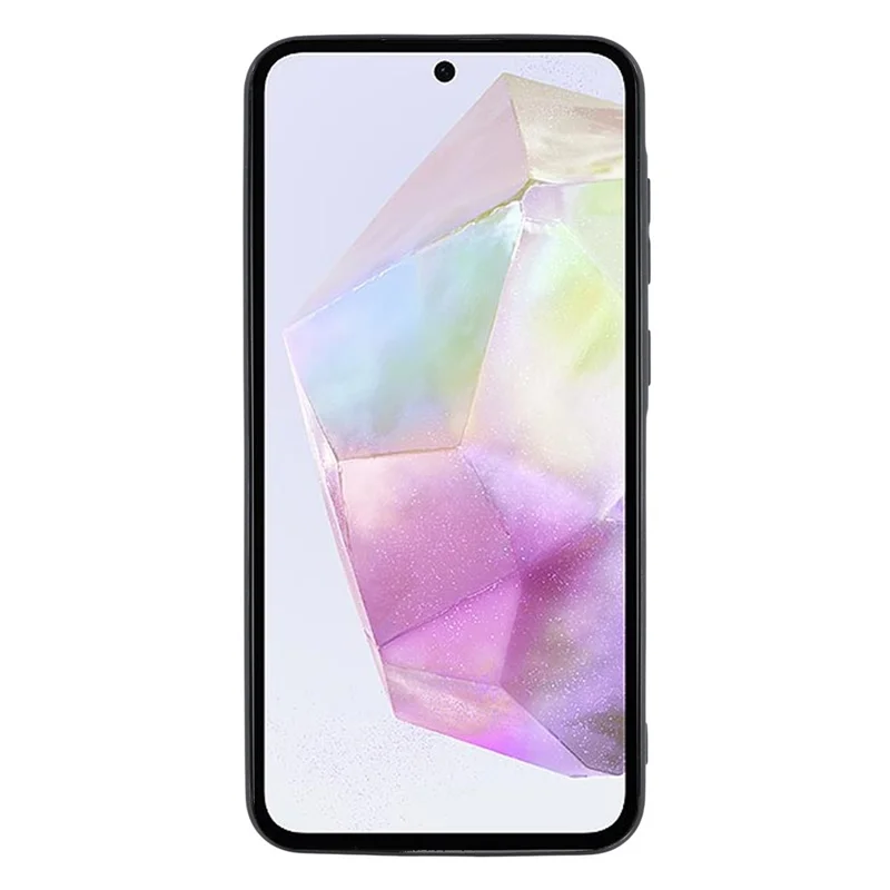 Bulk Purchasing 25Pcs For Samsung Galaxy A35 5G Case 1.2mm TPU Matte Phone Cover - Black