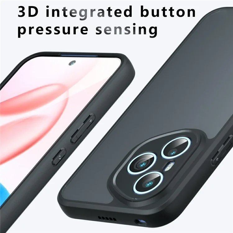 For Honor 400 Pro 5G (Global) Case Drop Proof TPU + PC Matte Back Phone Cover