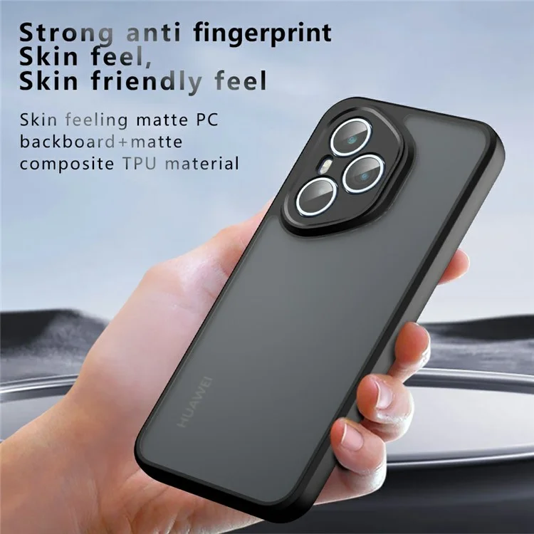For Honor 400 Pro 5G (Global) Case Drop Proof TPU + PC Matte Back Phone Cover