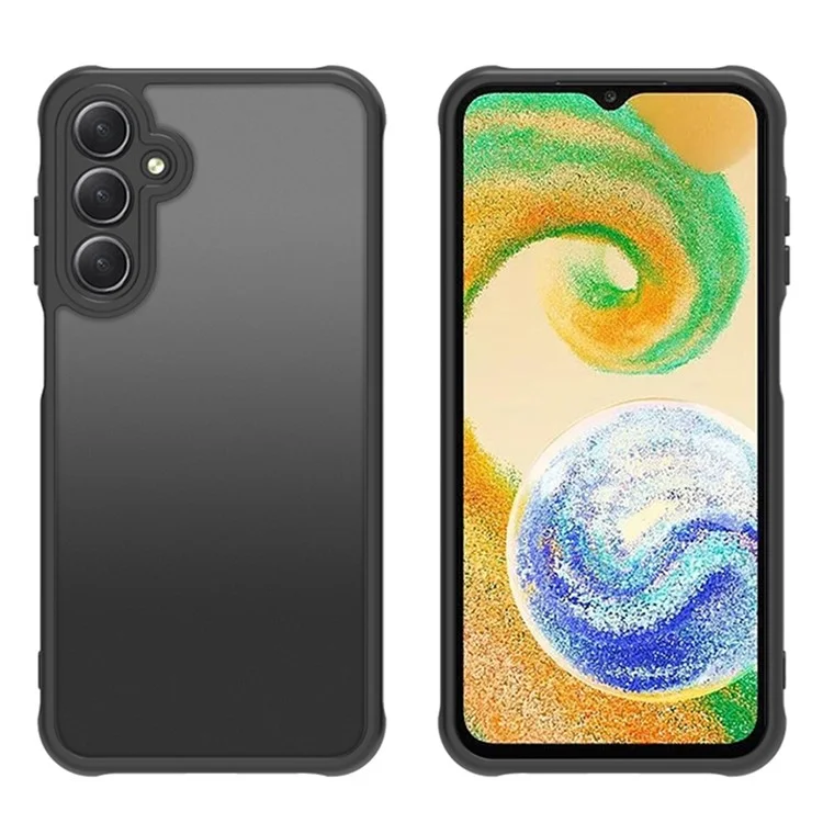 For Samsung Galaxy A15 5G  /  4G Case Skin Touch Matte PC + TPU Shockproof Phone Back Cover