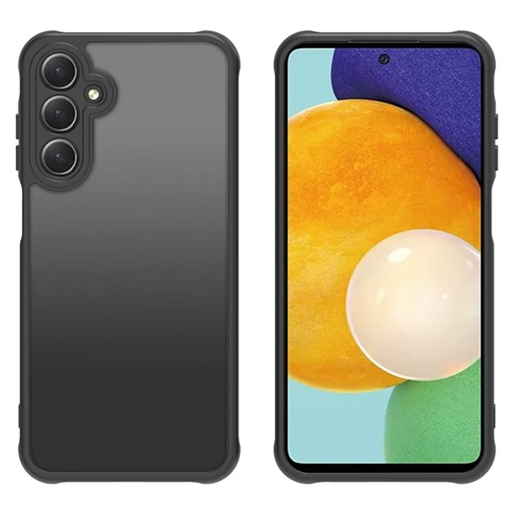 For Samsung Galaxy A25 5G (Global) (161.0mm) Case Skin Touch Matte PC + TPU Shockproof Phone Back Cover