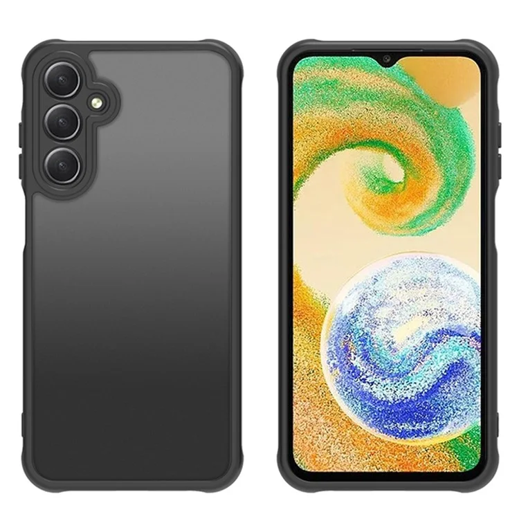 For Samsung Galaxy A16 5G  /  4G Case Skin Touch Matte PC + TPU Shockproof Phone Back Cover
