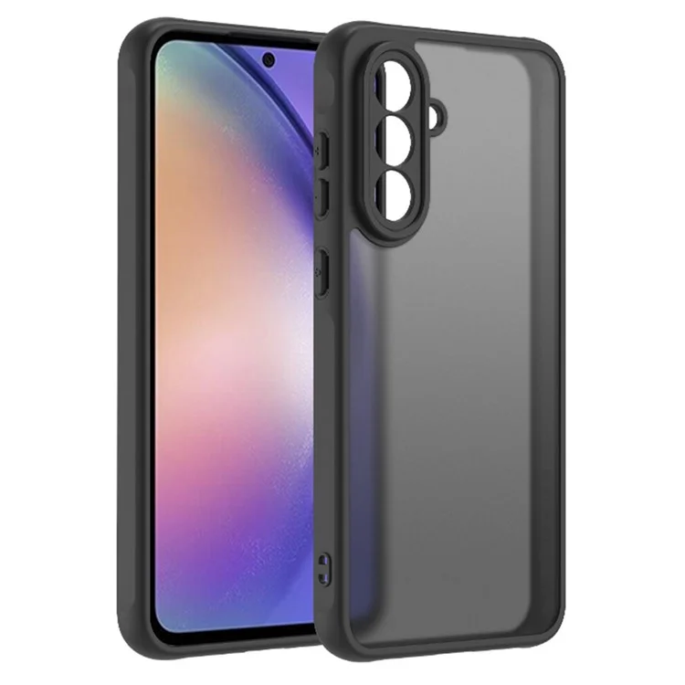 For Samsung Galaxy A36 5G Case Skin Touch Matte PC + TPU Shockproof Phone Back Cover
