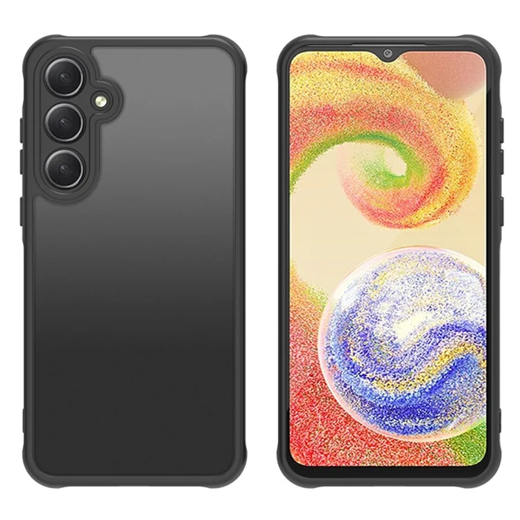 For Samsung Galaxy A56 5G Case Skin Touch Matte PC + TPU Shockproof Phone Back Cover