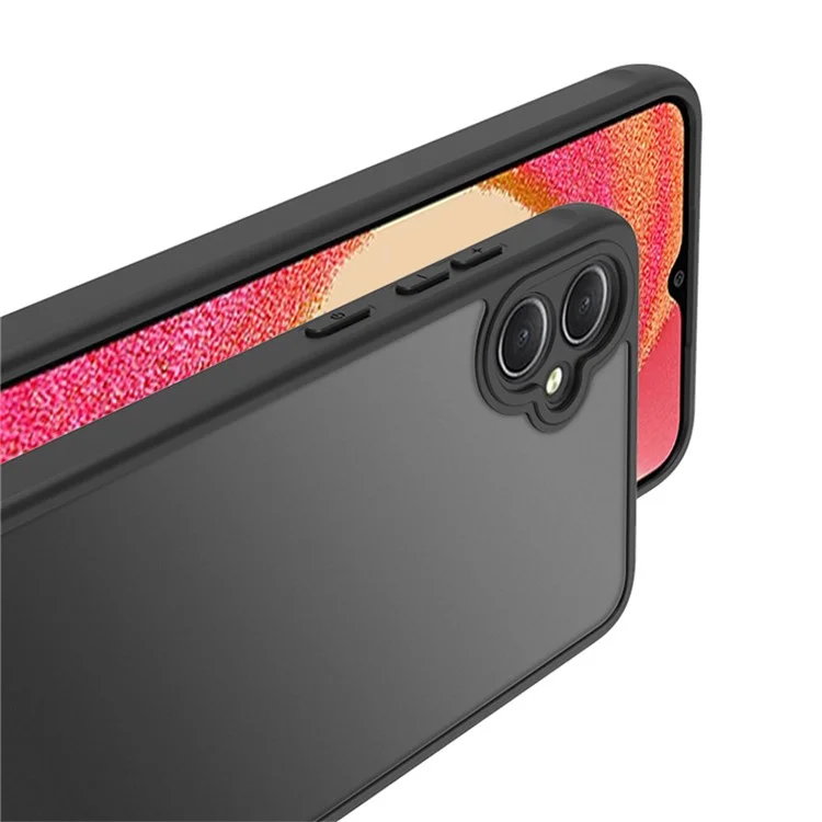 For Samsung Galaxy A06 5G  /  4G Case Skin Touch Matte PC + TPU Shockproof Phone Back Cover