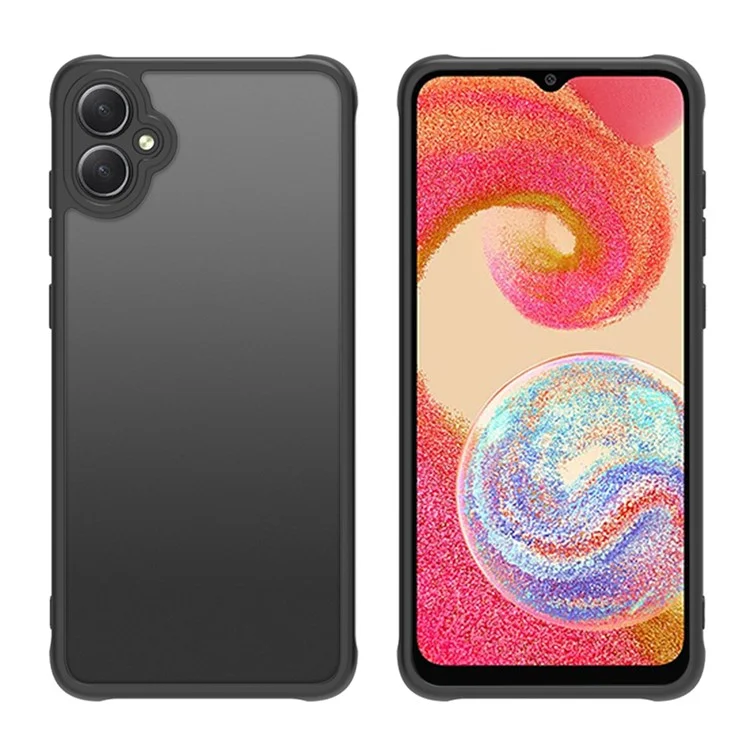 For Samsung Galaxy A05 4G Case Skin Touch Matte PC + TPU Shockproof Phone Back Cover