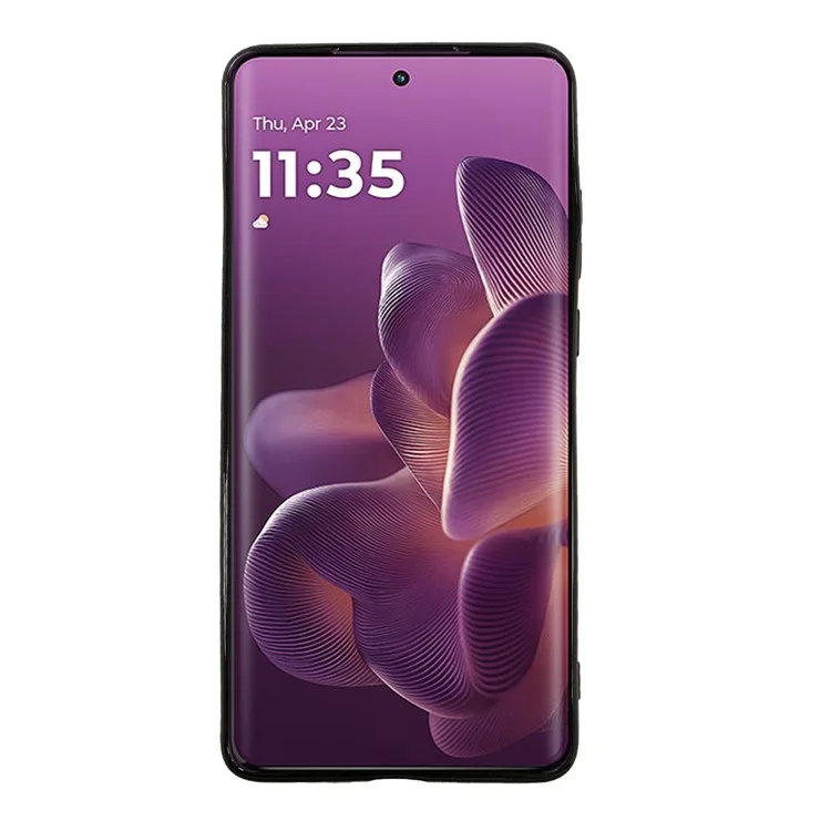 Achat en gros de 25 pièces pour Motorola Edge 60 Pro 5G Étui Housse de téléphone mate TPU 1,2 mm - Noir