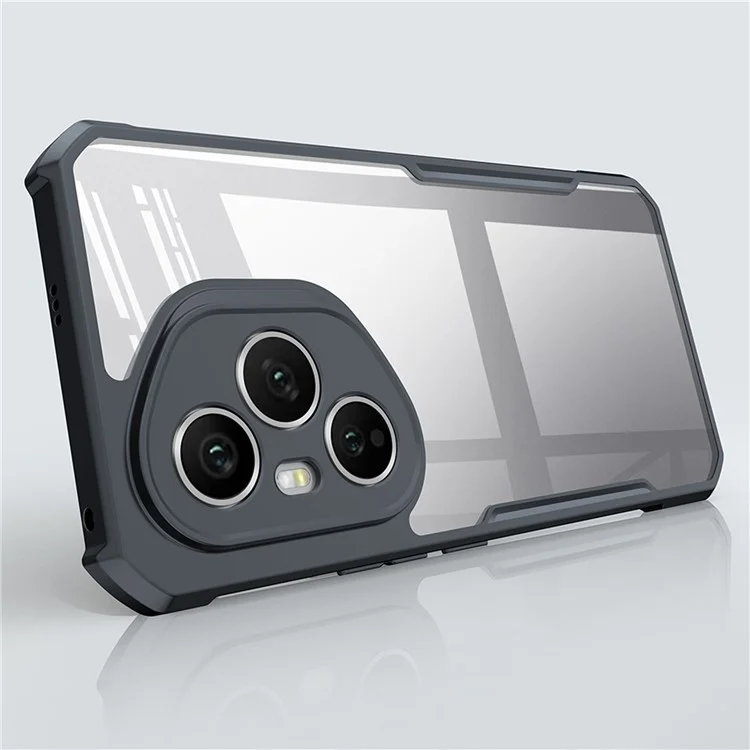 XUNDD für Honor 400 Pro 5G (Global) Hülle Stoßfeste TPU + Acryl Transparente Rückseite Handyhülle