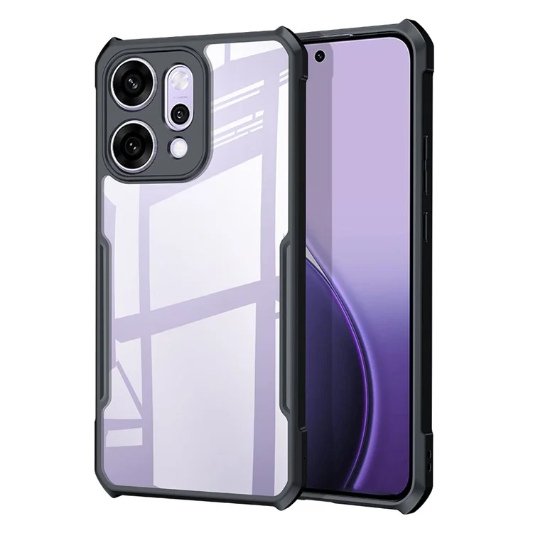 XUNDD Für Oppo Reno14 Pro 5G Hülle Stoßfeste TPU + Acryl Transparente Rückseite Handyhülle