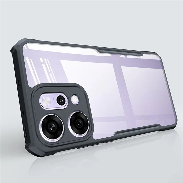 XUNDD Für Oppo Reno14 Pro 5G Hülle Stoßfeste TPU + Acryl Transparente Rückseite Handyhülle