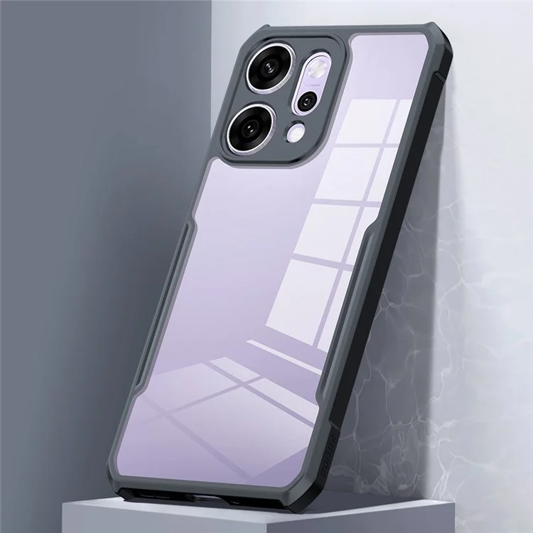XUNDD Für Oppo Reno14 Pro 5G Hülle Stoßfeste TPU + Acryl Transparente Rückseite Handyhülle