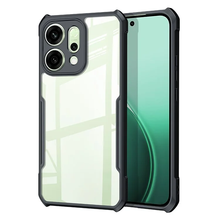 Capa XUNDD para Oppo Reno14 5G Resistente a Quedas TPU + Acrílico Transparente