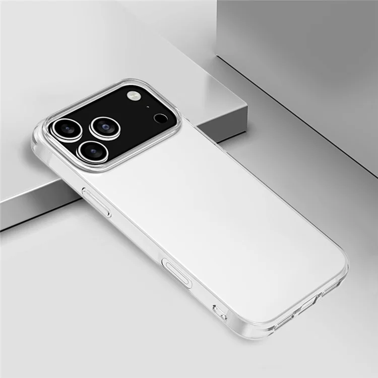 Capa para iPhone 17 Pro Slim Fit Transparente Macio TPU Capa de Telefone