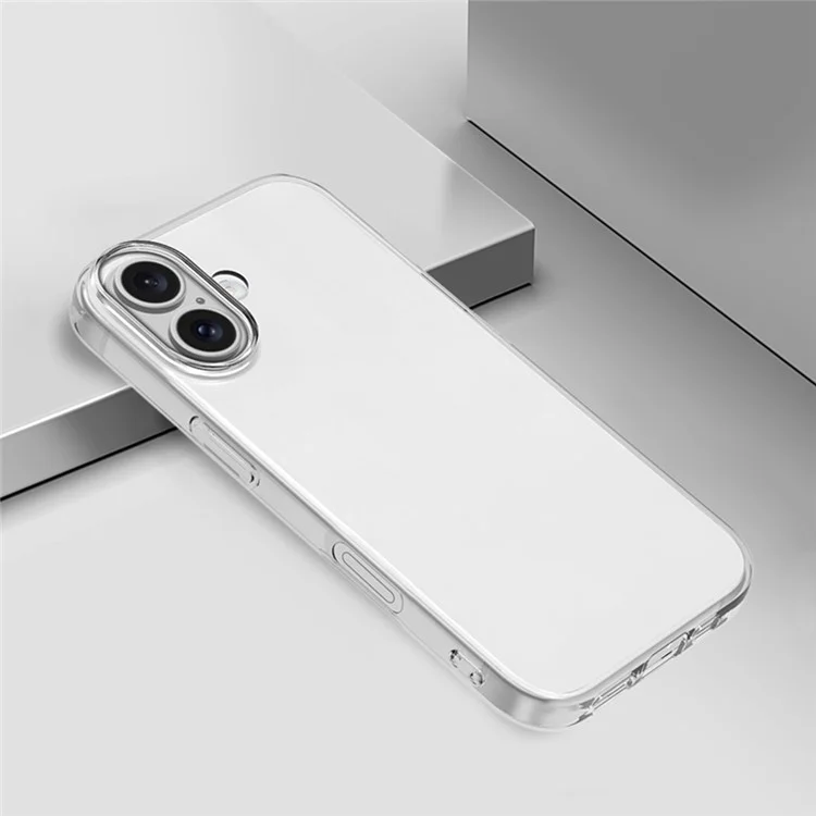 Funda para iPhone 17 Ultrafina Transparente de TPU Suave para Teléfono