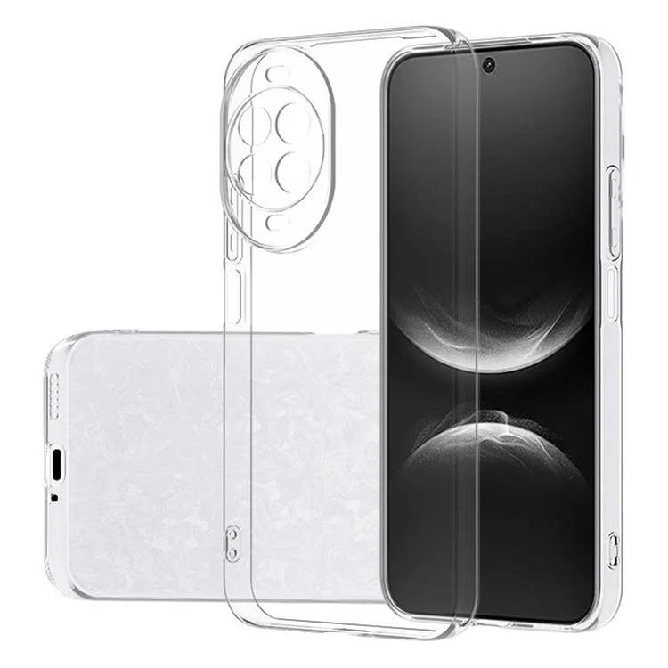 Para Huawei nova 14 5G Capa Traseira Ultra Fina TPU Flexível Capa de Telefone Transparente