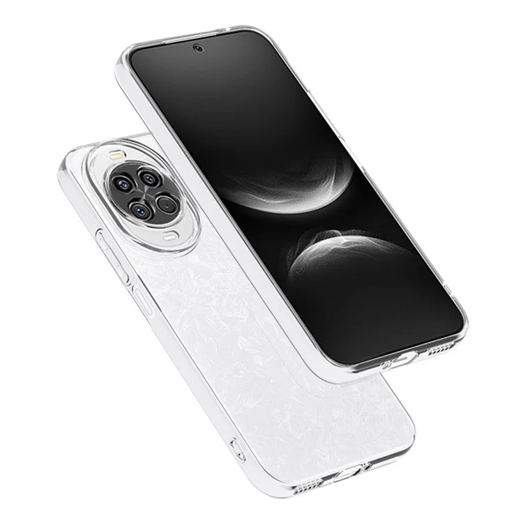 Para Huawei nova 14 5G Capa Traseira Ultra Fina TPU Flexível Capa de Telefone Transparente