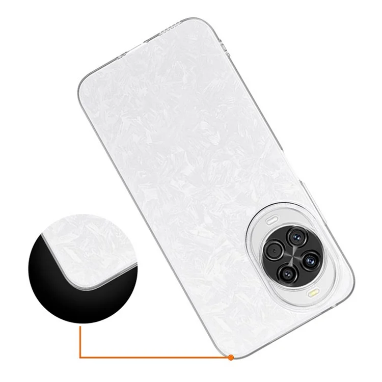 Para Huawei nova 14 5G Capa Traseira Ultra Fina TPU Flexível Capa de Telefone Transparente