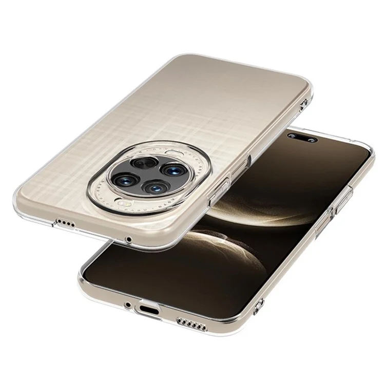 For Huawei nova 14 Ultra 5G Back Cover Ultra Thin Flexible TPU Clear Phone Case