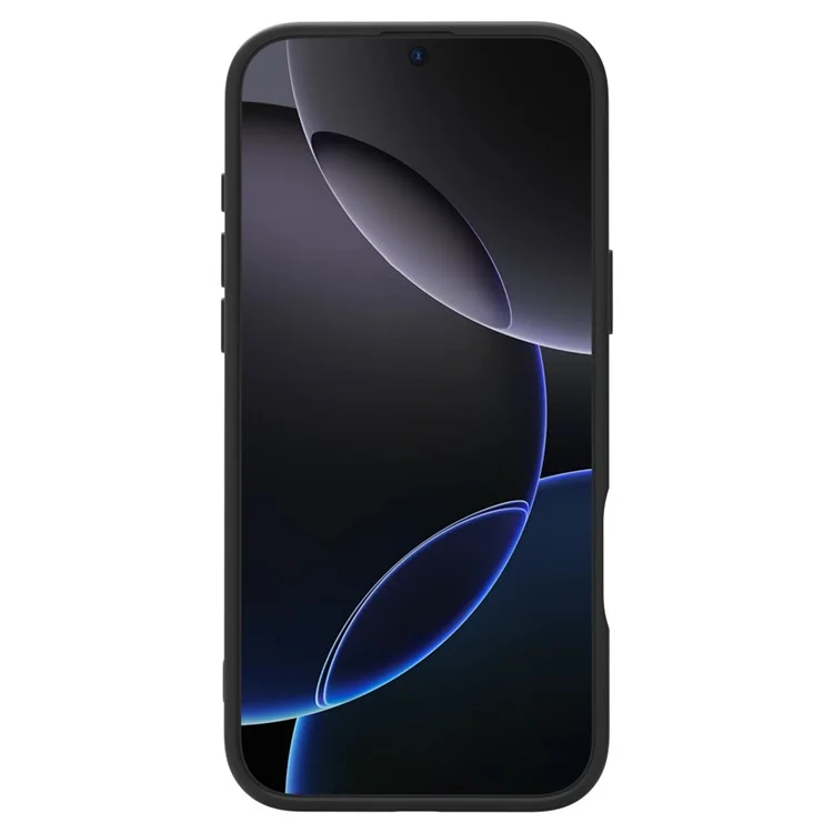 LEREACH Le-Chic Series For iPhone 16 Pro Max Case Compatible with MagSafe Kickstand TPU + PC Phone Cover - Black