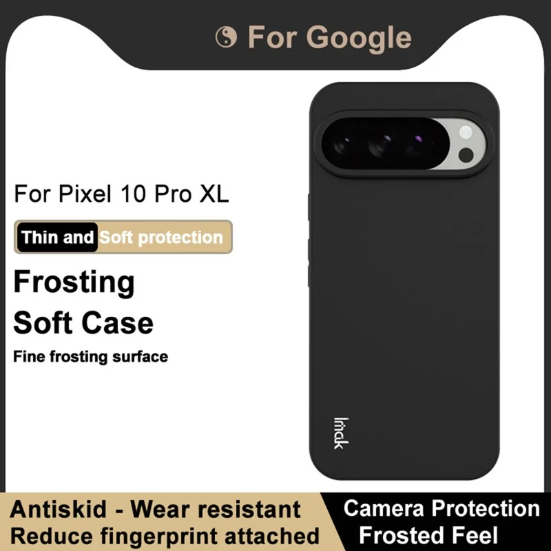 IMAK UC-3 Series for Google Pixel 10 Pro XL Case Matte Anti Fingerprint Soft TPU Cover