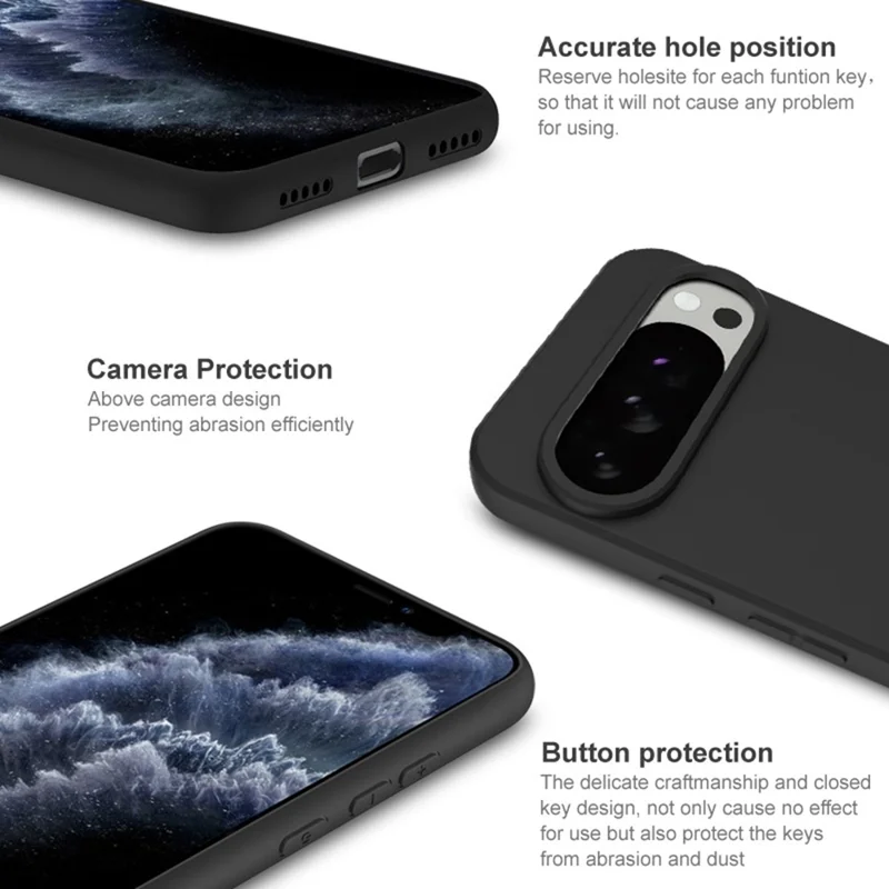 IMAK UC-3 Series for Google Pixel 10 Pro XL Case Matte Anti Fingerprint Soft TPU Cover