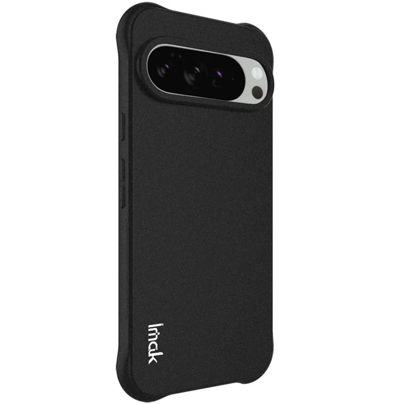 IMAK Per Google Pixel 10 Pro XL Custodia TPU Copertura Telefonica Airbag Antiurto - Nero Opaco